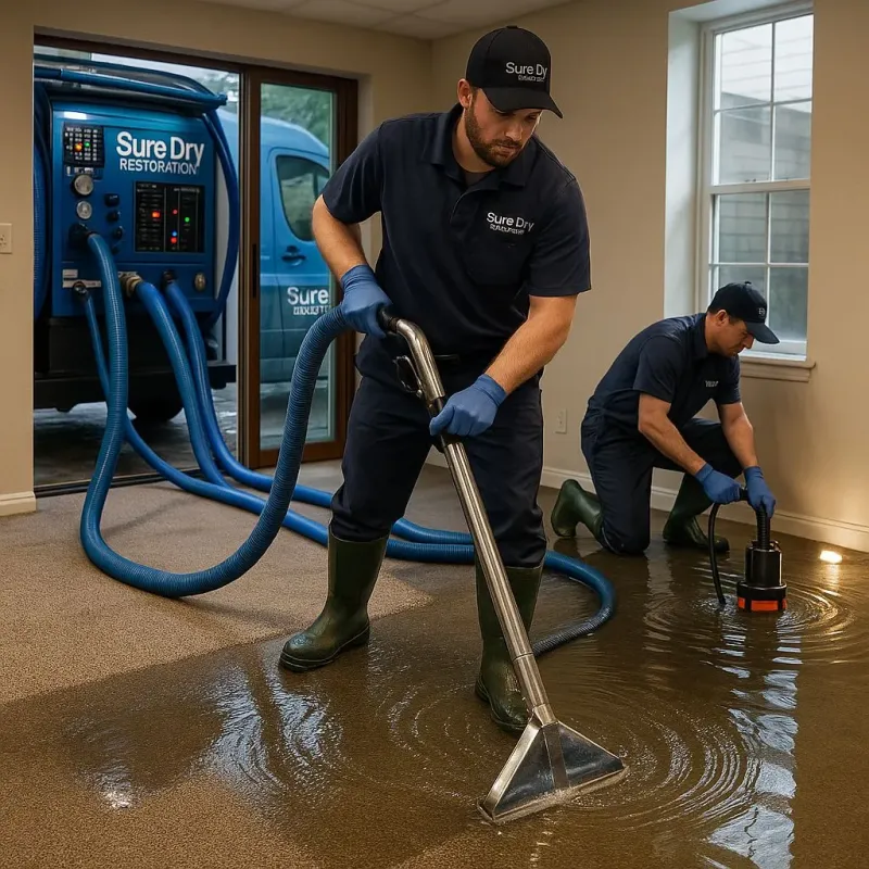 Water Extraction and Removal process in Cass County, MI